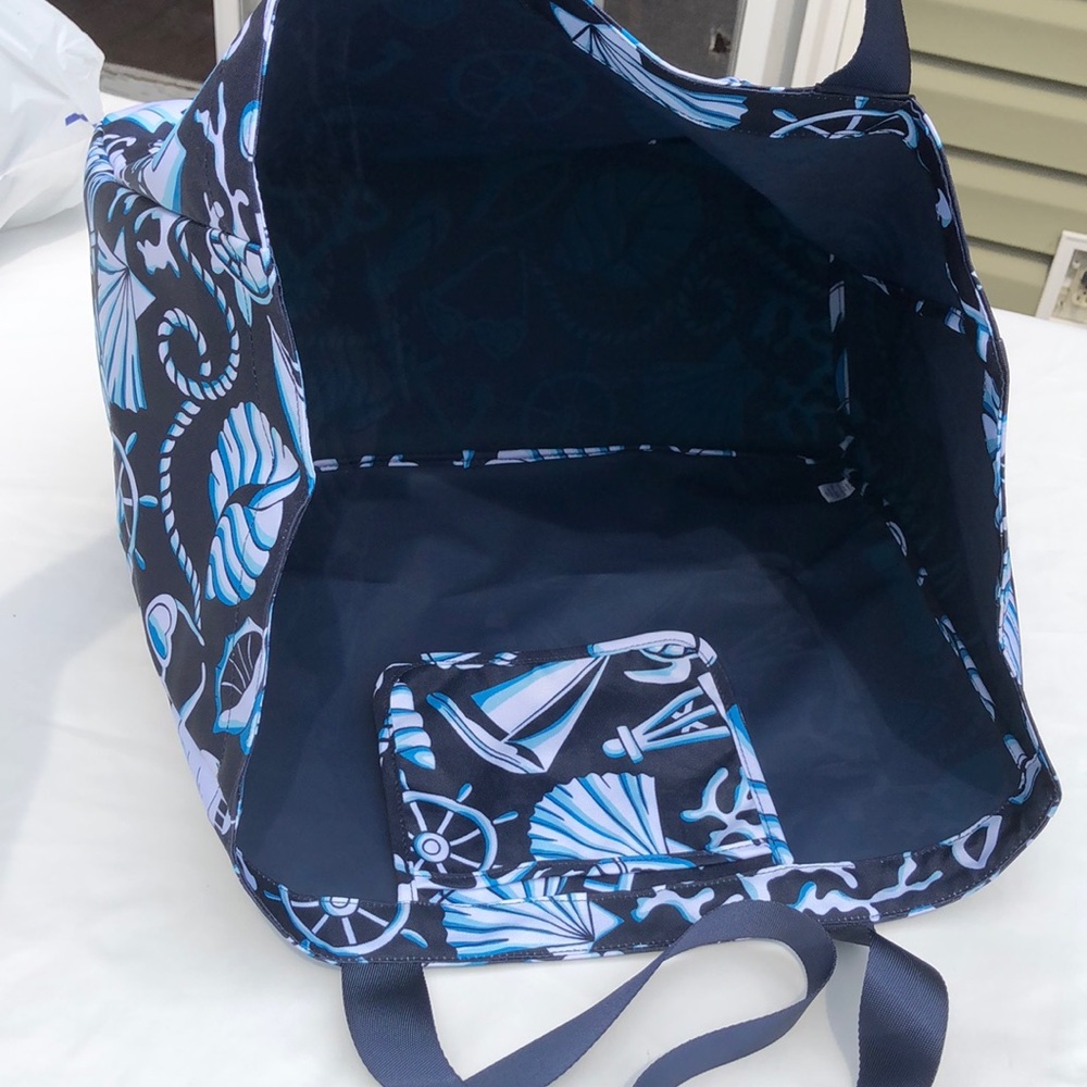 VERA BRADLEY Lighten Up Blue Shore Enough Design Bundle Of 3 NWT - Picture 5 of 17